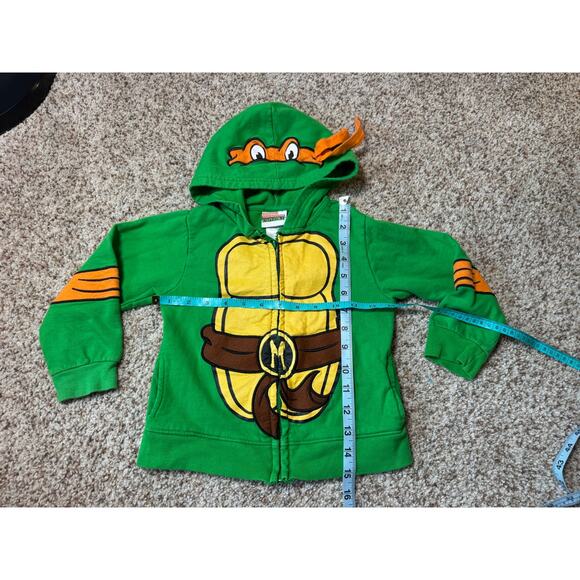NICKELODEAN TEENAGE MUTANT NINJA TURTLES Boys Hoodie/Sweatshirt, size 4T - Picture 4 of 8